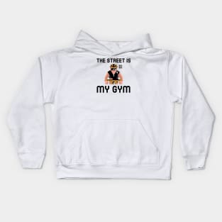 Street Is My Gym - Cycling Kids Hoodie